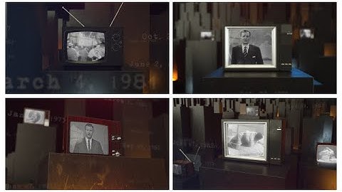 Old TV Logo Opener After Effects Templates