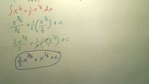 4.1 Antiderivatives and the Indefinite Integral Practice A - Calculus