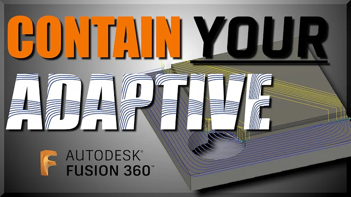 Fusion 360 CAM Tip: How to Contain 2D Adaptive Toolpaths | FF132