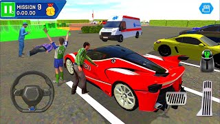 주차 및 운전 학교 고급 스포츠 레이싱 카🏎🏁 - BEST 2021 자동차 시뮬레이터 게임 Android/IOS 게임 플레이 screenshot 1