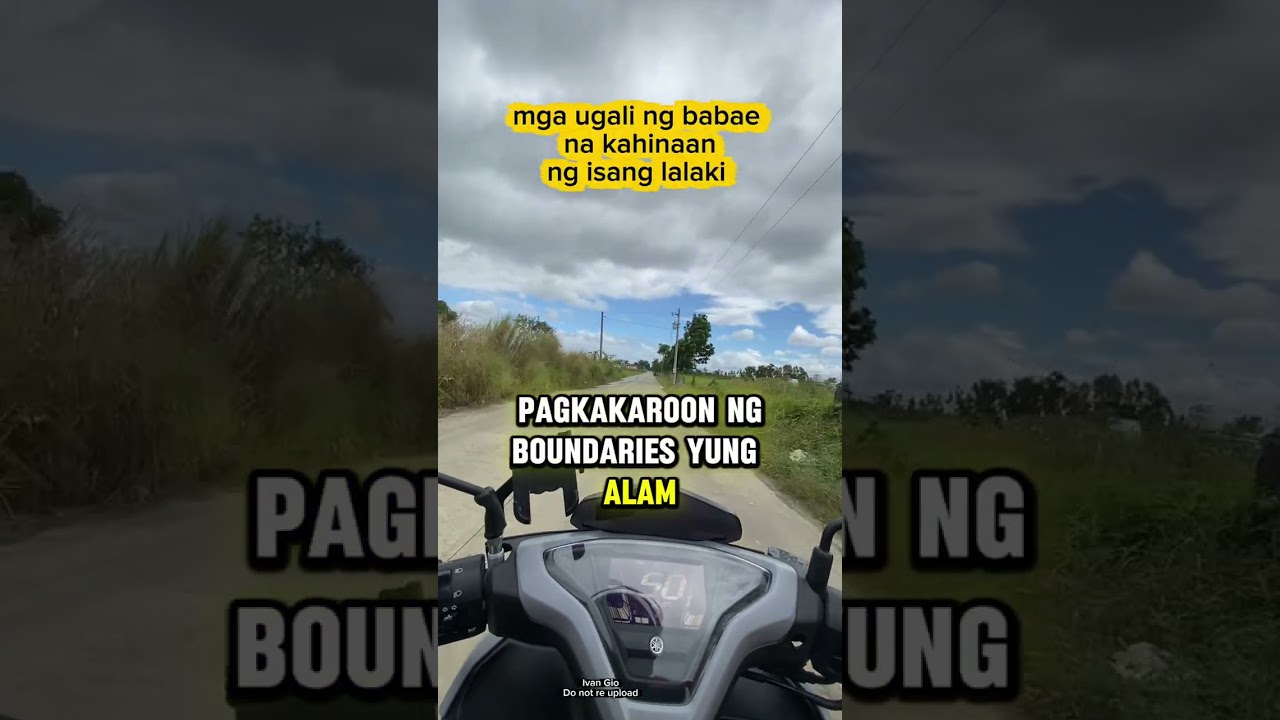 MGA UGALI NG BABAE NA KAHINAAN NG ISANG LALAKI. 