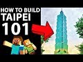 How to Build Taipei 101 in Minecraft!