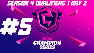 Fortnite Champion Series C2 S4 Qualifiers 1 Day 2 - Game 5 of 6