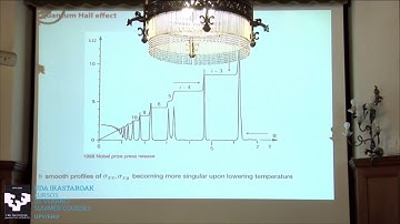 TMS17. Alexander Altland. 10-fold classification and disorder in topological systems (III)
