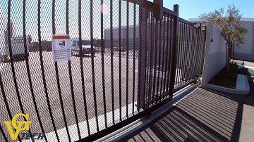 Automated Gate Installation on Telescope slide gate