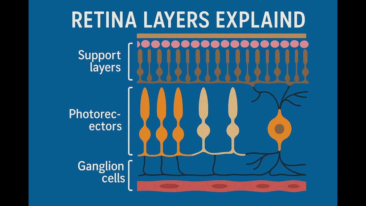Retina layers explained - YouTube