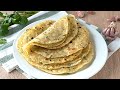 Tortillas de harina con ajo y finas hierbas ¡Muy BLANDITAS! Ideales para fajitas, tacos, burritos