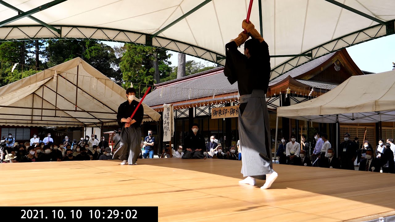 Yagyu Shinkage Ryu Hyoho Kenjutsu, Kashima, 10/2021