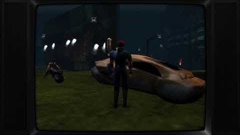 Omikron: The Nomad Soul (Dreamcast) - Retroarch CRT Shader Test