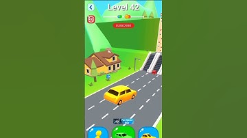 Shape shifting game level - 42 hyper casual game #shapeshifting #funny #shorts