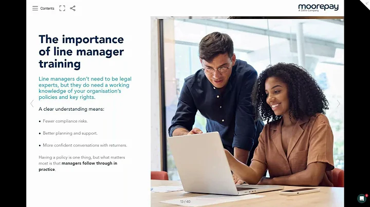 How to support your employees returning from maternity leave