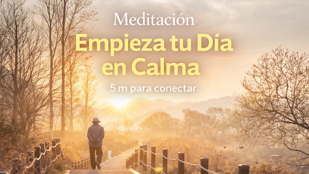 Meditación de 5 Minutos para Empezar el Día 🌅 Activa tu Energía y Calma ...