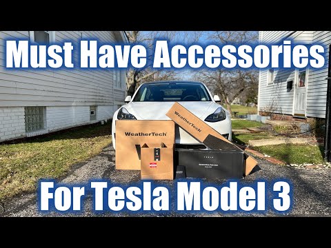 Must Have Accessories for Tesla Model 3!