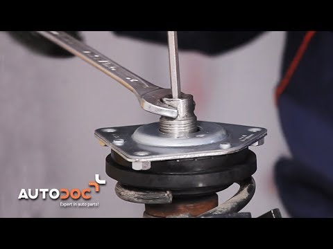 How to replace strut mount MERCEDES-BENZ A W169 TUTORIAL | AUTODOC