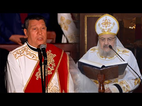 القداس الباسيلى ابونا ساويرس مرقس والمعلم ابراهيم عياد