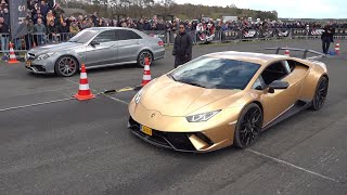 Lamborghini Huracan Performante vs Mercedes-Benz E63 AMG (W212)