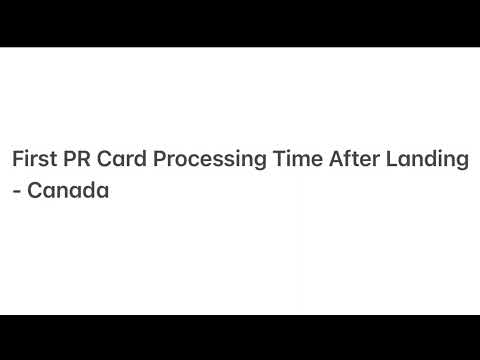 First PR Card