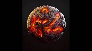 Lava rock Material study