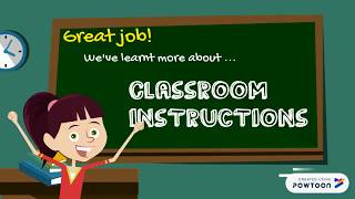 Classroom Instructions ︳English for Kids ︳Grammar for Kids