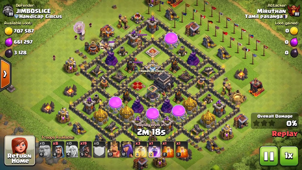 Th9 GiHeHo 3* with LOW LEVEL HEROS. 100%