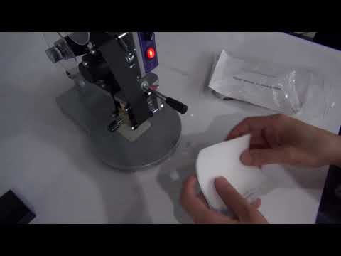 DY-8 Manual Hot Code Printer Ribbon Thermal Coder Coding Machine operation video
