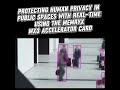 protecting human privacy in public spaces #ai #computervision #science #machinelearn #machineethics