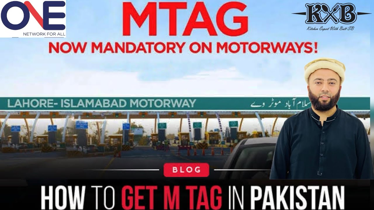 How To Get M-Tag | Motor Way M tag lagane ka tarika | M-Tag Registration Process | Vlog | KXB