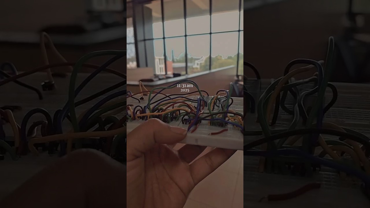 Core Electronics students 😌✨️Clock controls the world, we control the clock