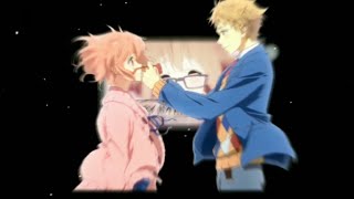 Short Amv  Kyoukai No Kanata Typography  Dusk Till Dawn