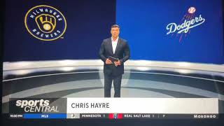 KCAL 9 CBS L A Sports Central Saturday Night open August 15 2026
