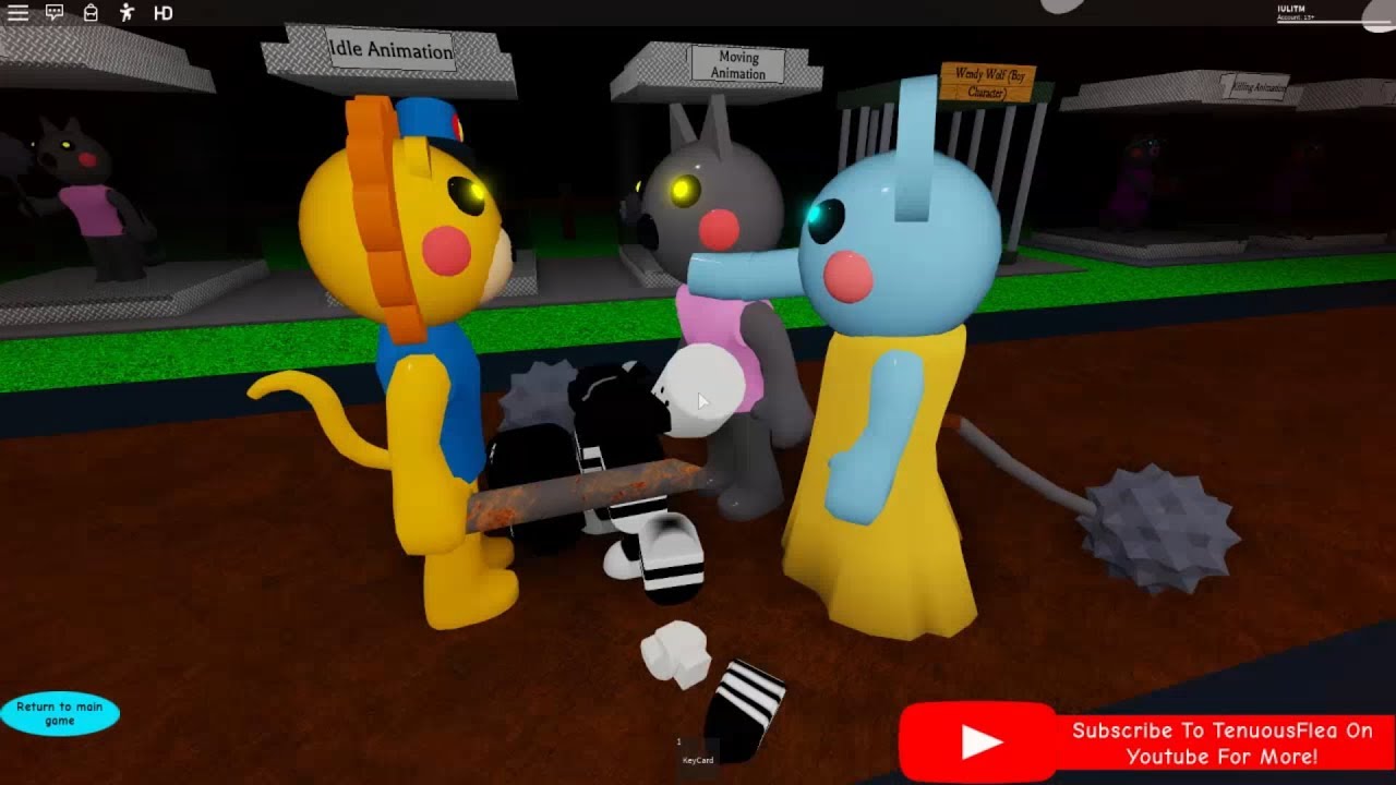 Roblox Piggy Triple Jumpscares Roblox Piggy Showcasing - roblox jumpscare slender man