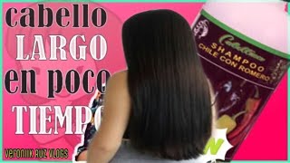 TENER CABELLO LARGO EN POCO TIEMPO |CABELLO LARGO Y SANO RAPIDO | VeroniiK Ruiz Vlogs