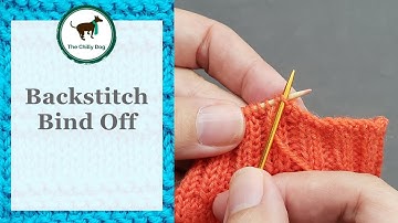 Backstitch Bind Off