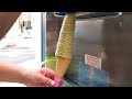 30cm 아이스크림 / Incredible 30cm Ice Cream / 명동 길거리 음식 / korean street food