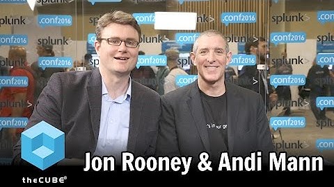 Jon Rooney & Andi Mann, Splunk | Splunk .conf2016