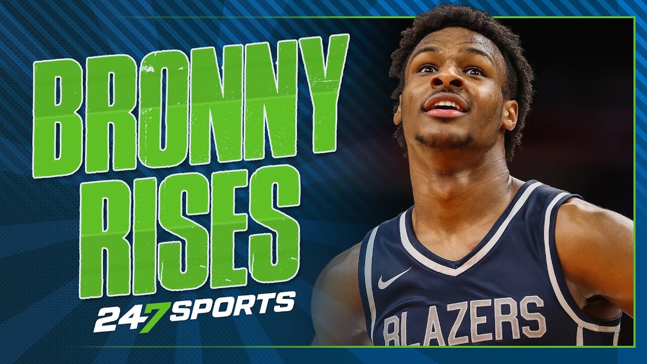 2023 rankings update Bronny James on the rise YouTube