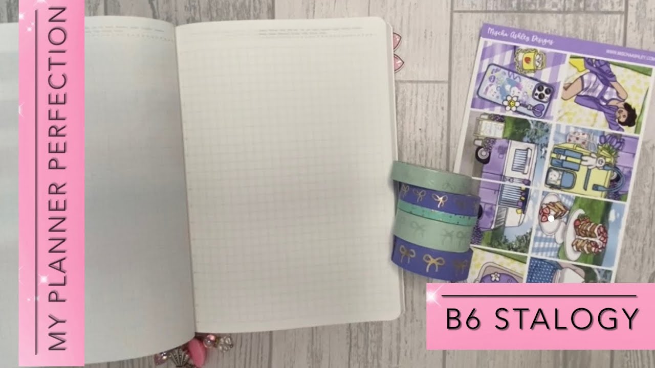 B6 Stalogy Plan With Me | My Planner Perfection - YouTube