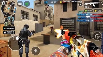 Counter Attack Multiplayer FPS (ANDROID/IOS) Gameplay [Counter-Strike Mobile Gameplay REDMI NOTE 9S]