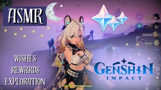 🌙 Soft Spoken Genshin ASMR 💫 Returning After 10 Months Away (Wishes, Rewards & Exploration) screenshot 1