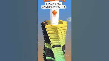 STACK BALL GAMEPLAY PART 4 #stackball #stackballgame #stackball3dgameplay #shorts #shortvideos