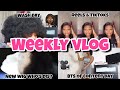 WEEKLY VLOG: AFRO&#39;S BACK | GAMES NIGHT | CONTENT DAY | @5foot3irene