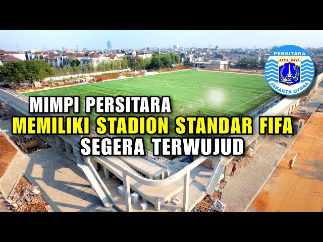 Tribun Melingkar Sisi Selatan Stadion Tugu Sudah Terpasang | Renovasi Stadion Tugu Persitara Utara class=