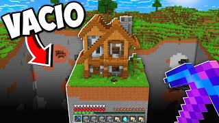 RODEÉ de VACÍO la CASA de mi AMIGO en MINECRAFT