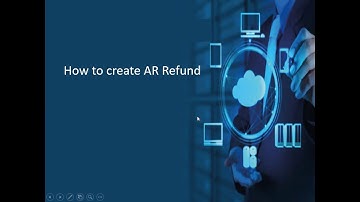 How to Create AR Refund