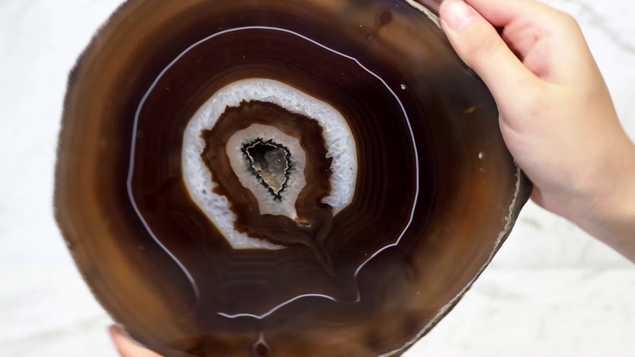 1.4Kg Natural Agate Crystal Plate J899 6 YouTube player