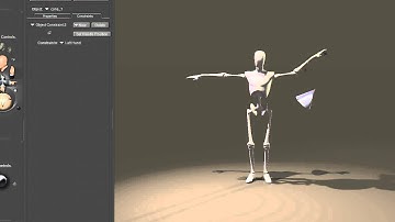 Poser Pro 2014   Bullet Object Constraint 03   reduce free axis