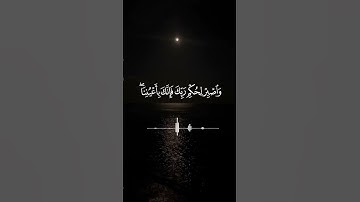 ( واصبر لحكم ربك فإنك بأعيننا) تلاوة مختارة من سورة الطور