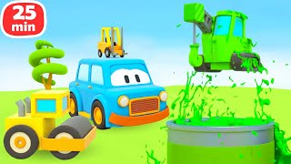 Baby cartoon full episodes & Clever cars cartoons for kids - Street vehicles & Construction vehicles by Clever Cars 185,519 views 2 years ago 26 minutes