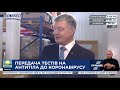Петро Порошенко передав тести на антитіла до корнавірусу