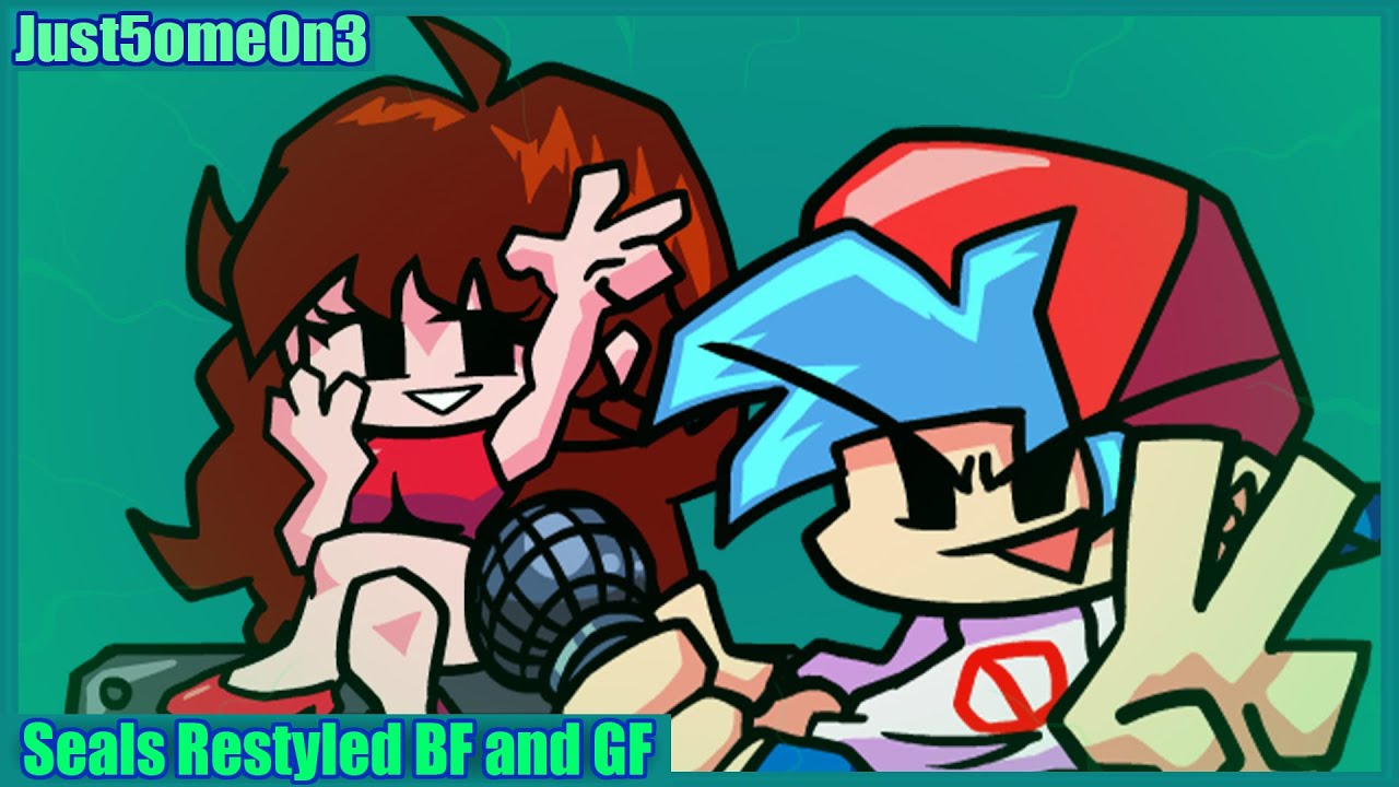 Seal's Restyled BF & GF! | Friday Night Funkin' Skin Showcase (Made by ...